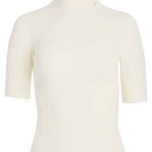 Marciano Elegant Cream Ribbed knit Women's Top